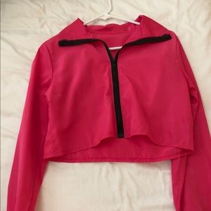 Pink Windbreaker